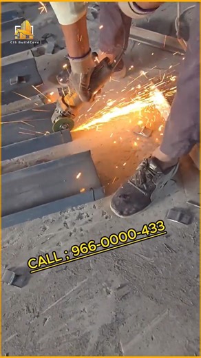 Low cost Industrial shed ￼ - amazing cutting skills 🔥 #cuttingskills #shortsfeed #construction