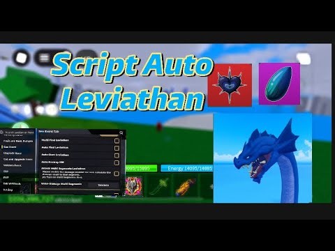 Script Auto Spawn Leviathan and Attack and auto Tiki and Hydra | Blox Fruit | Script Banana Cat Hub