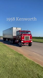 We believe that this 1958 Kenworth Bullnose KDC 925C has been to every single Walcott Truckers Jamboree! That's a whole lot! It was owned by Ray O'Hanesian. Ray is a Bettendorf native and after getting out of the military he worked with many different trucks until he saved up enough money – $25,000 – to buy this one new in 1958. He ordered the truck with everything he wanted on it. Kenworth had actually discontinued making this model but they still had the dies to make the cab so they honored th