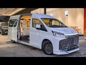 New Toyota Hiace Luxury VIP - Exterior and Interior Details