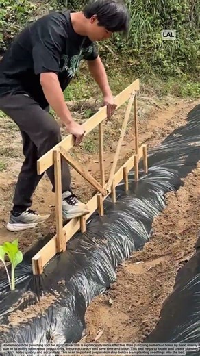 Homemade agricultural hole punch