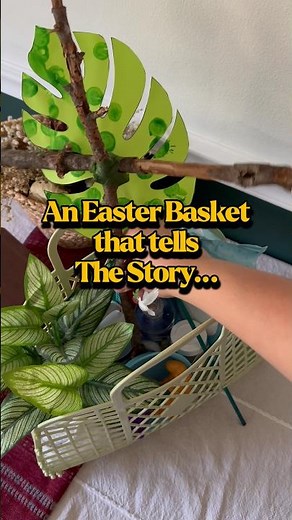 How to build a Christ-Centered Easter Basket (Bilingual!) 🕊️🌿 #EasterBasketIdeas
