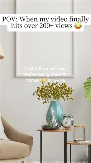 POV: You've been posting videos for months, and you finally break that infamous 200-view ceiling. My biggest W yet. 💪#Meme ​#fyp ​#foryoupage ​#viral ​#trending