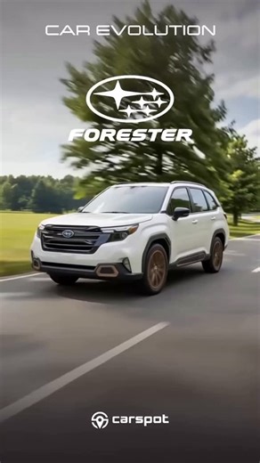 Subaru of Glendale on Instagram: "One of the better model evolution vids to date. Every generation tells a story and this one hits. #subaru #forester #viral #AI #fyp"
