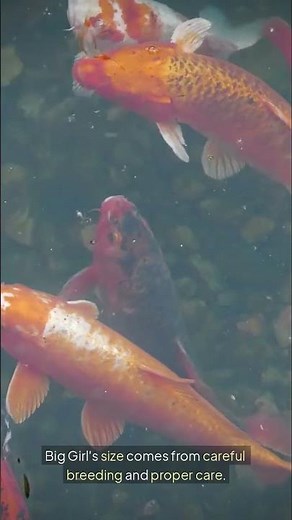 The Amazing Story of Big Girl: The World's Biggest Koi Fish