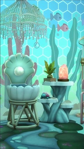 🫧Mermaid Nursery in the Sims 4🫧 #sims4 #sims4build #mermaid
