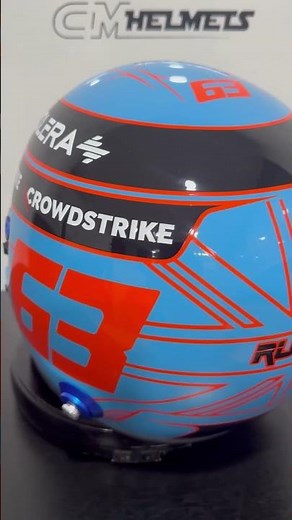 GEORGE RUSSELL 2025 BRITISH GP F1 HELMET - FORMULA 1 FULL-SIZE HELMET