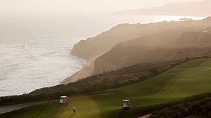 The coastal Trump National Golf Course Los Angeles used to be a sought-after spot for golfers, weddings, celebrities and film crews alike. But after President Trump's campaign announcement in 2015, permit requests, tournaments and fees all shrank. | Washington Post