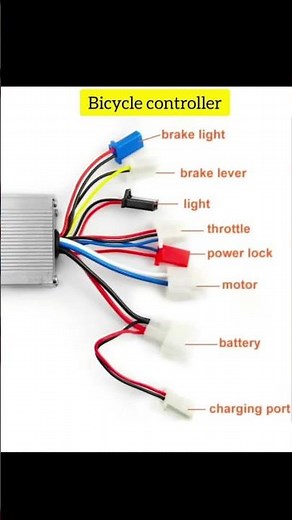24v 250w E-Bike Controller wiring #fblifestyle #electrical #circuitdiagram#electronic #tipsandtricks