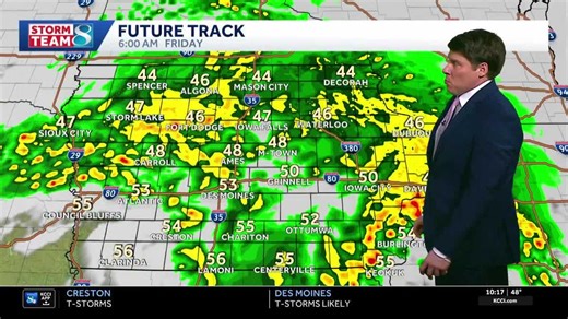Iowa weather: Friday storms pack potential for hail, strong winds, few tornadoes