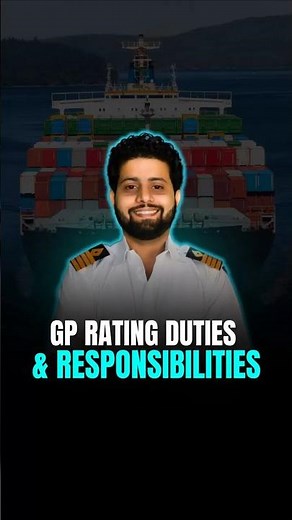 GP Rating work in Merchant Navy | WORK on SHIP /GP RATING