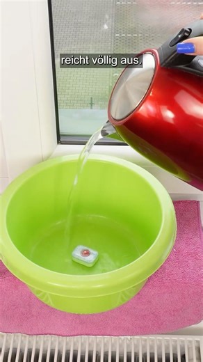 Just one tablet – sparkling clean windows!