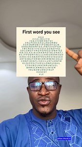 First word you see, eye test Nas World Tv @top fans #brainteaser #fblifestyle | Nas World Tv