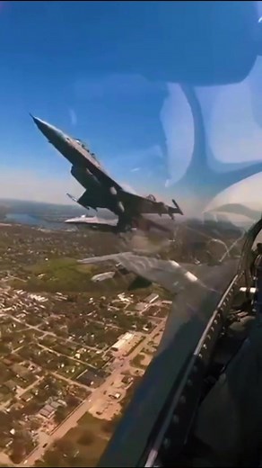 Missing Man Formation Flyover - Cockpit View