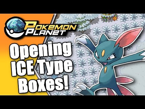 Pokemon Planet - ICE TYPE POKEMON BOXES! Christmas Event 2020!
