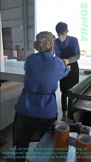 Soundproof Panel Manufacturing: Factory Production