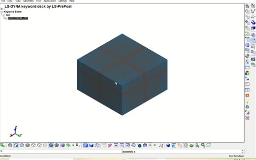 LS DYNA ~ LS Prepost S-ALE网格设定