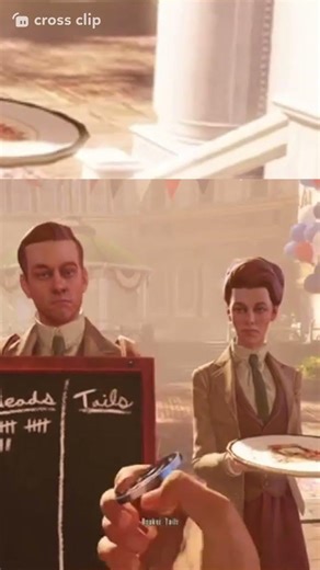 BioShock Infinite │ Heads or Tails - The Lutece Twins #shorts #bioshockinfinite #bioshock