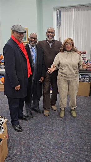 We are so honored to work with the Bethseda World Harvest International and support their toy drive along with other local businessmen, Alan Core and Sherman Watson. Thank you Joyce for being such a great organizer! Happy Holidays to all. We love supporting our local Buffalo organizations. | Law Office of John V Elmore PC