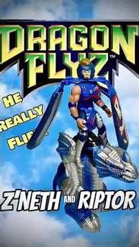 Toy Showcase: Dragon Flyz Z’neth and Riptor Dragon Launcher Action Figure #toyvideo