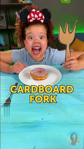 Fun Cardboard Fork 🍴✨