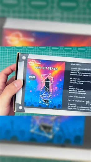 Micro Stage | Have a look 👀 the Mini Set 06 sound frame unboxing video #Microstage #multiverseseries #miniset #miniaturemodel | Instagram