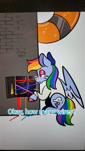 Rainbow Dash's Challenge with the Rainbow Machine