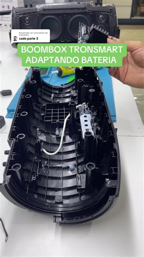 Adaptando Bateria Tronsmart para Boombox: Tutorial Completo