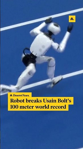 Robot breaks Usain Bolt's 100 meter record