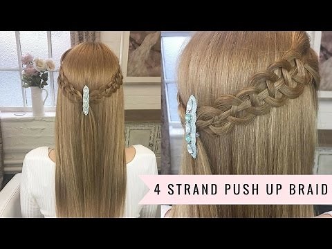 4 Strand Push Up Braid By SweetHearts Hair