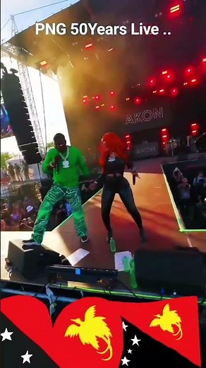 Akon Live in PNG 🇵🇬 | 50th Independence Golden Jubilee 2025 🎤✨