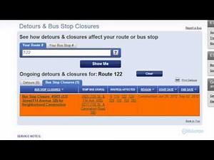The Every Day Way to use the ETS Trip Planner Widget