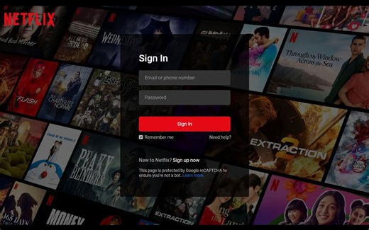 使用HTML和CSS克隆一个Netflix登录页面 | 源码下载