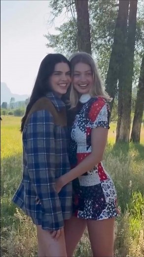 Kendall Jenner and Gigi Hadid star on the cover of Vogue America's October 2025 magazine