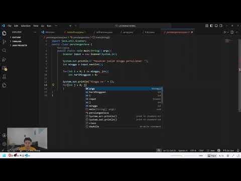Materi Nested Loop dalam bahasa pemrograman Java