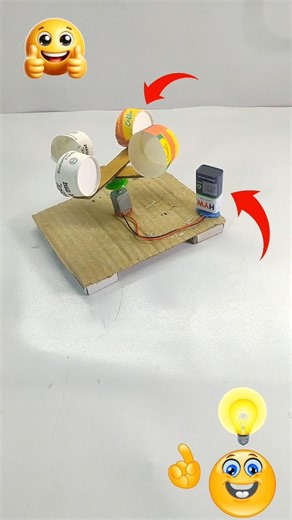 DC Motor Science Project || घर पर बनाएं आसान प्रोजेक्ट #viral #shorts