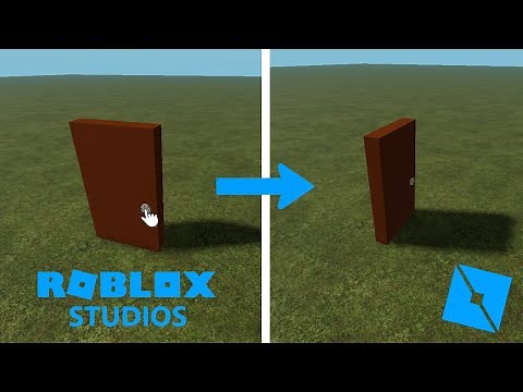 Click To Open Door Smoothly | Roblox Studio
