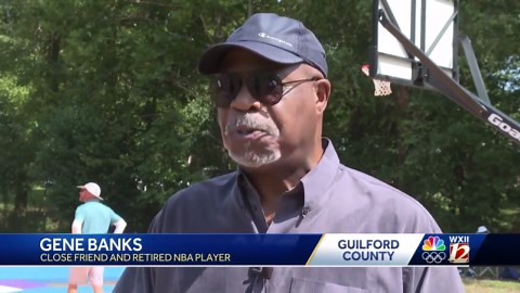 Benbow Park neighborhood honors NBA Legend Bob McAdoo with basketball court dedication