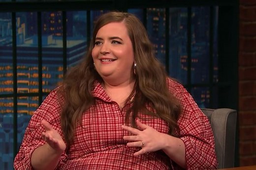 Aidy Bryant Shares an Emo Self-Portrait from High School