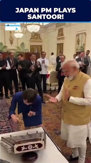 Watch: Japan PM Sanae Takaichi Plays Santoor During PM Modi's Cultural Luncheon