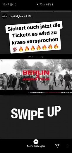 Capital Bra - Berlin Lebt 2 Tour (Capital Bra Insta Story)