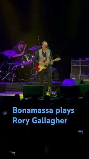 Joe Bonamassa plays Rory Gallagher. Cork 01/07/2025z who ‘s that coming ?