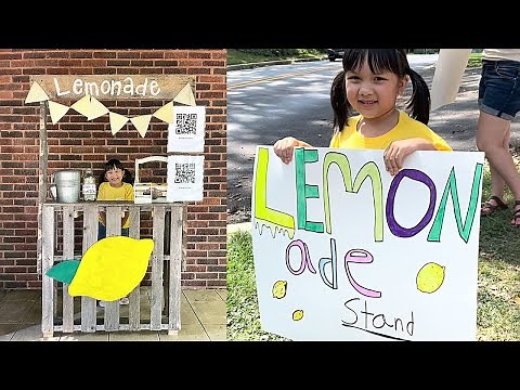 🍋 DIY Upcycled Pallet Lemonade Stand