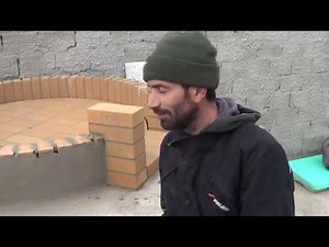 κατασκευη ξυλοφουρνου.......πρωτο μερος