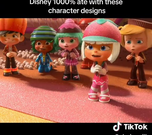 Exploring Sugar Rush Character Designs in Wreck It Ralph
