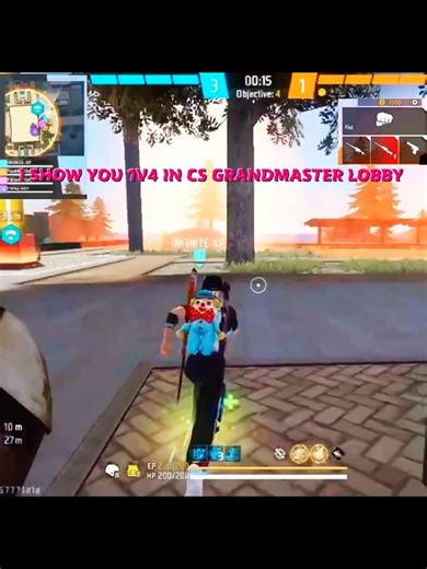 I SHOW YOU HOW TO CLUTCH ? 1v4 WITH 'GRANDMASTER' LOBBY IN 99 STAR SCORE UNSEEN FASTER GAMEPLAY🥶