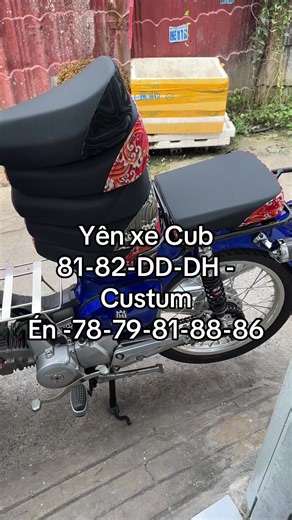 Yên xe Cub #supercub2018📍