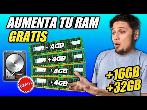 AUMENTA TU MEMORIA RAM UN 500% SIN DINERO!! ✅COMO AUMENTAR MEMORIA VIRTUAL || WINDOWS 10, 7, 8