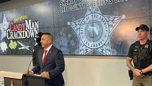 'They hide from plain sight': Lee County Sheriff announces 68 arrests tied to drugs
