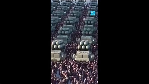 North Korea flexes nuclear-capable rocket launcher